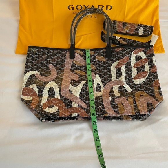 ❌SOLD❌ New GOYARD Saint Louis PM Limited Edition Lettres Camouflage - Picture 12 of 16